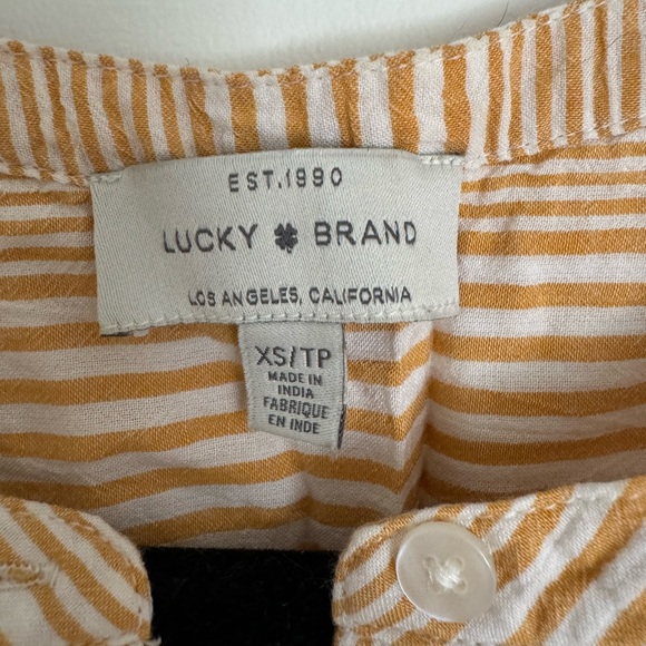 Lucky Brand button up tank XS - Picture 2 of 3